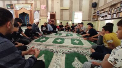 گردهمایی یاوران نماز در شهرستان پارسیان