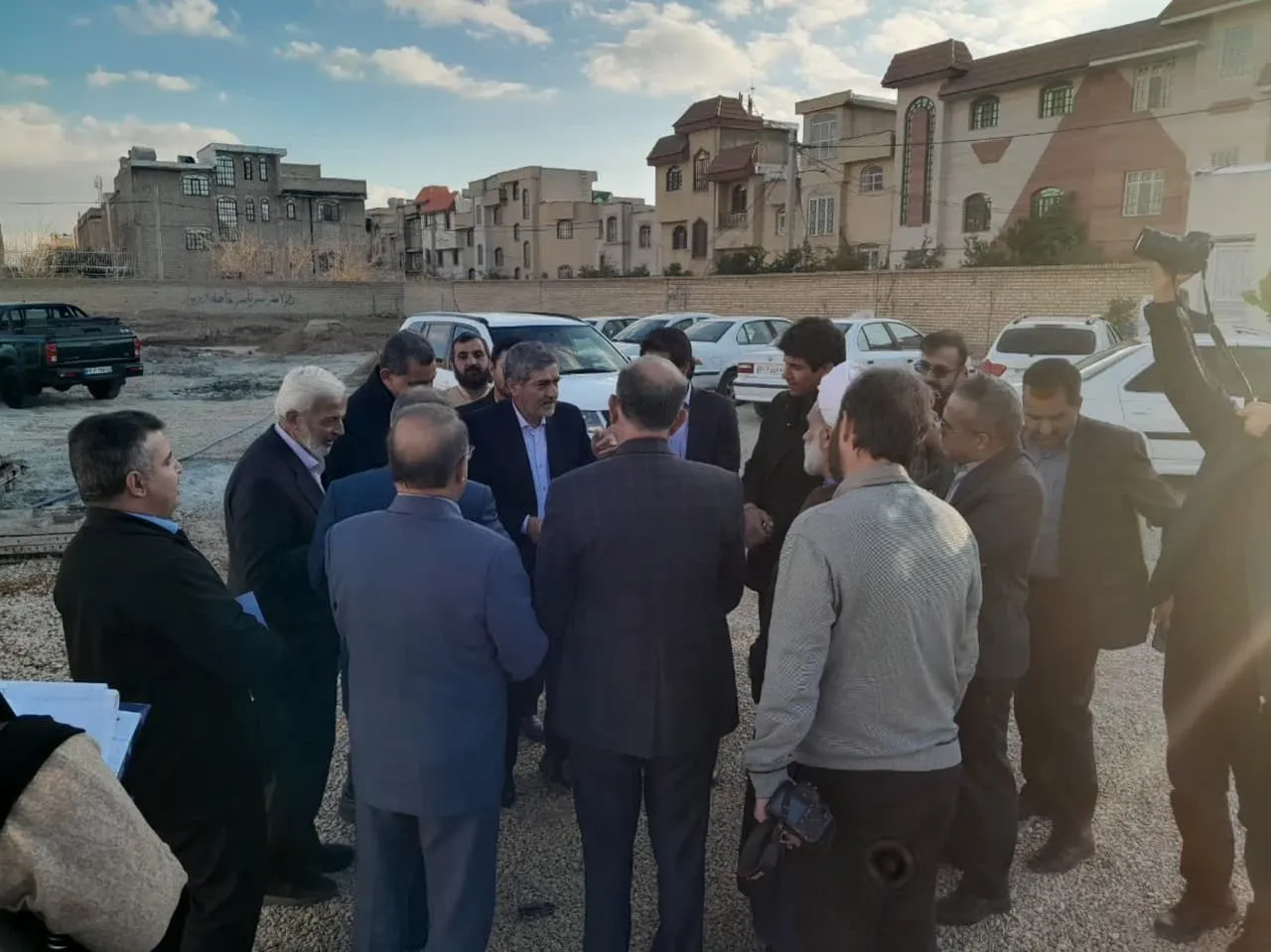روند ساخت مسجد حضرت خدیجه فارس