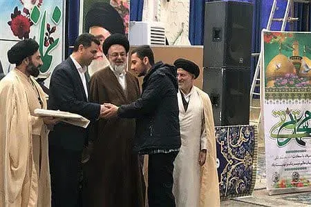اجلاس نماز اداره آموزش و پرورش ناحیه 2 شهر ری