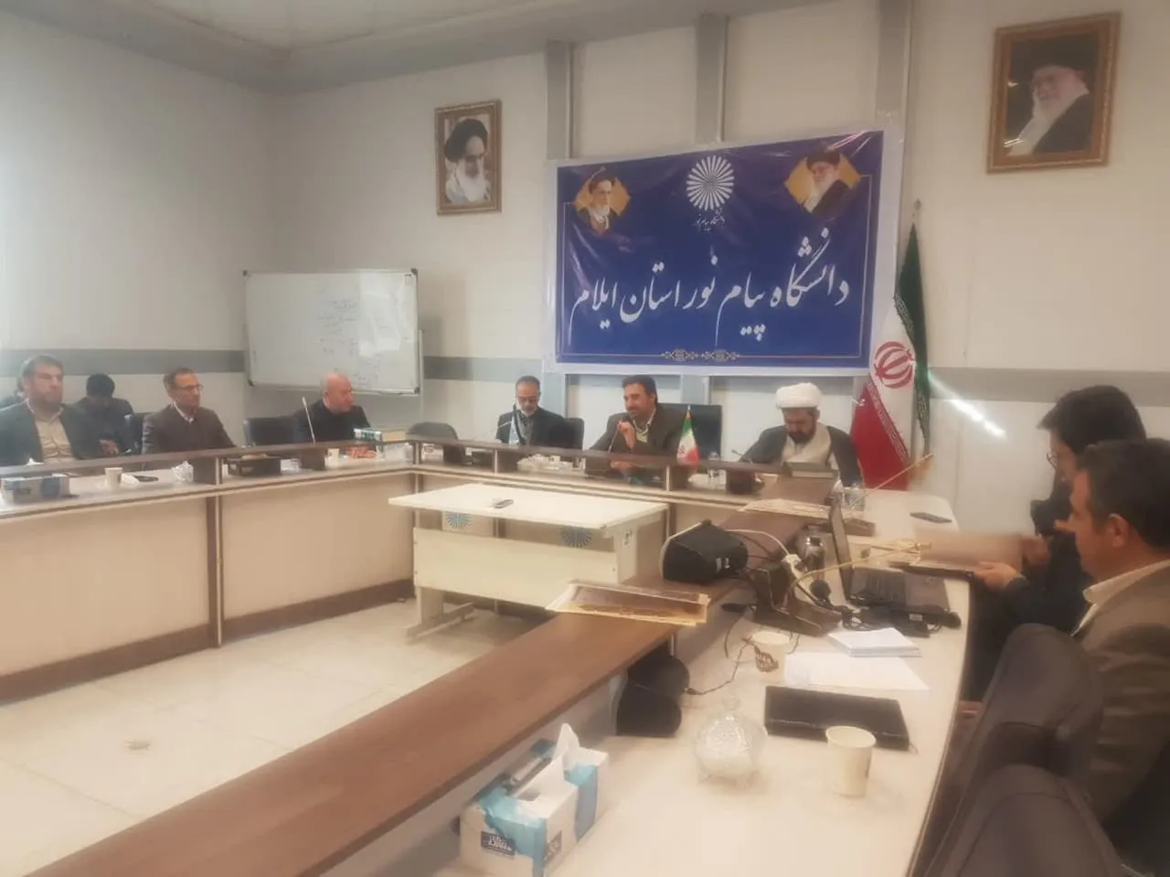 جلسه شورای اقامه نماز دانشگاه پیام نور استان ایلام برگزار شد