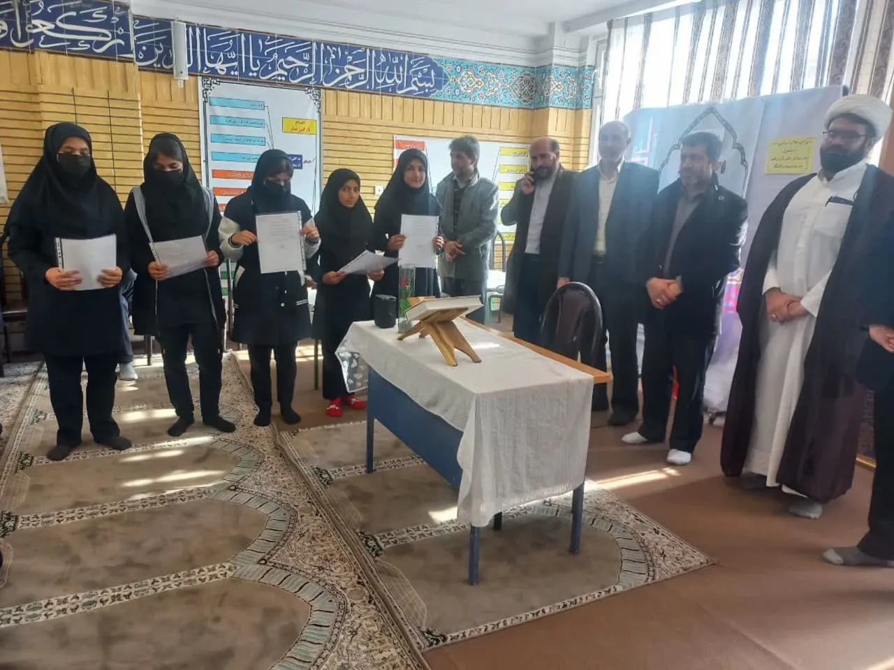 اجلاس دانش آموزی نماز منطقه بیستون برگزار شد.