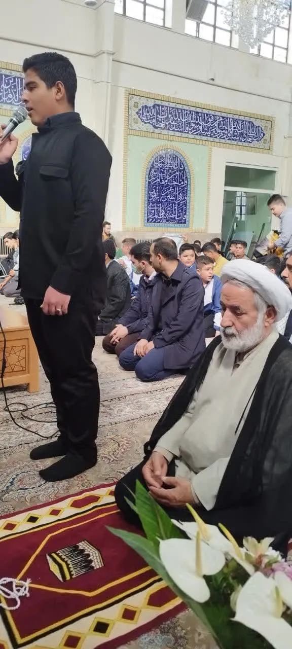 جشن تکلیف 1000 دانش آموز پسر کرمانشاهی برگزار شد