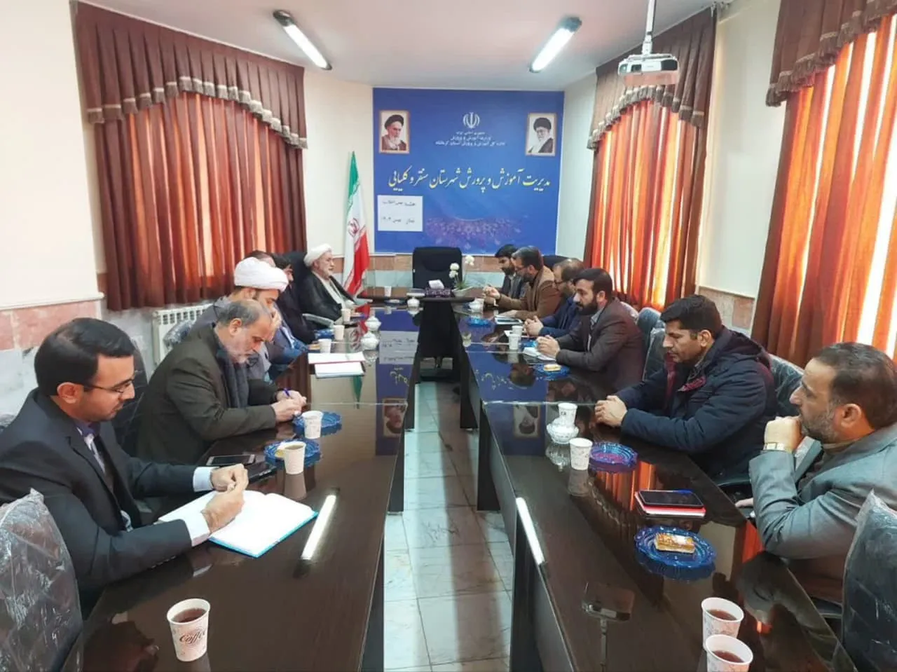 جلسه شورای اقامه نماز آموزش و پرورش شهرستان سنقر برگزار شد-3