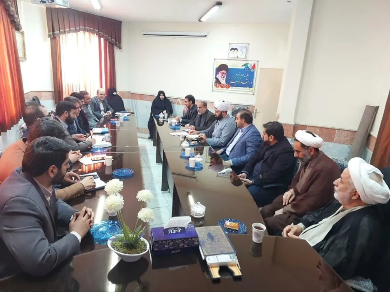 جلسه شورای اقامه نماز آموزش و پرورش شهرستان سنقر برگزار شد