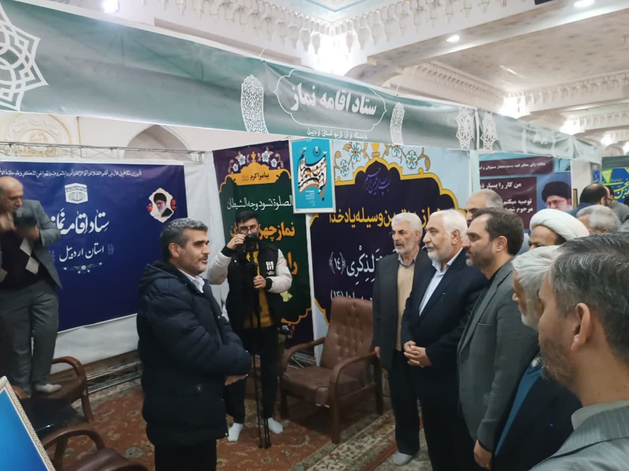 آئین افتتاح نمایشگاه قرآن کریم استان اردبیل