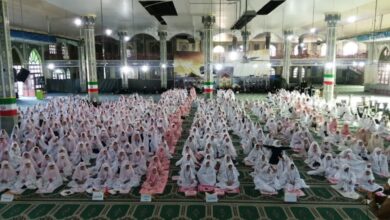 جشن تکلیف فرشته ها با حضور 800 دانش آموز علی آبادی