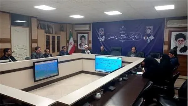 جلسه شورای اقامه نماز اداره کل فرهنگ و ارشاد اسلامی گلستان