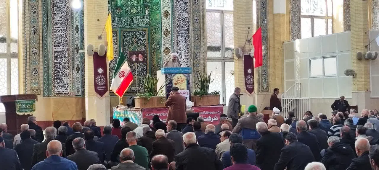 سخنرانی مدیر ستاد اقامه نماز البرز پیش از خطبههای نماز جمعه