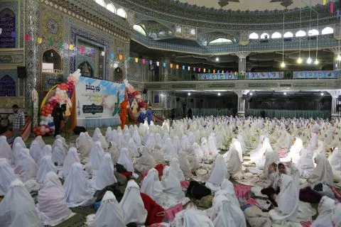 گزارش تصویری از جشن تکلیف هزار دانش آموز دختر در شهرکرد