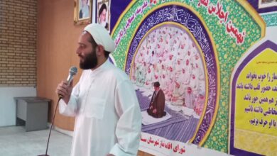 اجلاس نماز شهرستان سامان چارمحال و بختیاری برگزار شد