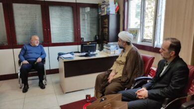 مدیر ستاد اقامه نماز با مشاور فرهنگی استاندار دیدار کرد