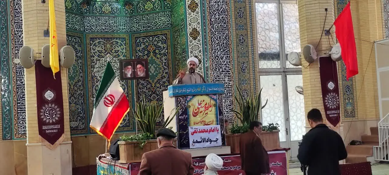 سخنرانی مدیر ستاد اقامه نماز البرز پیش از خطبههای نماز جمعه