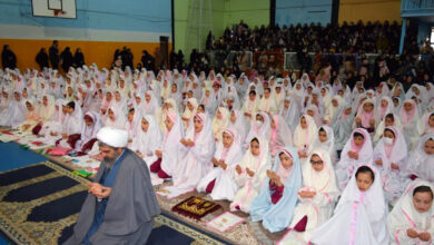 جشن تکلیف دانش آموزان دختران مدارس ابتدایی شهرستان شوط برگزار شد