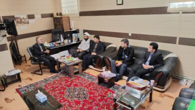 دیدار مدیرعامل شرکت توزیع برق استان با مدیر ستاد اقامه نماز استان ایلام