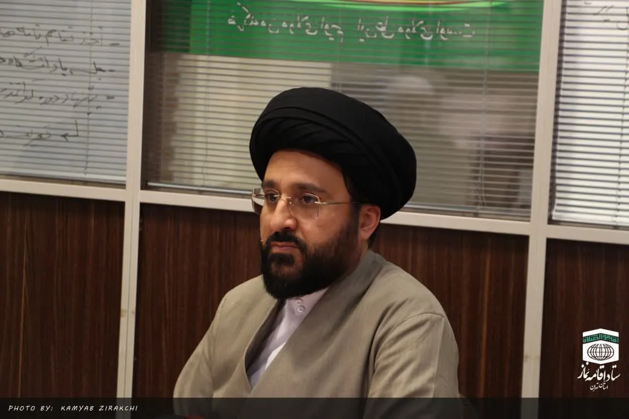 نشست مسئولان شورای اقامه نماز صنعت آب و برق استان تهران با سرپرست اقامه نماز استان