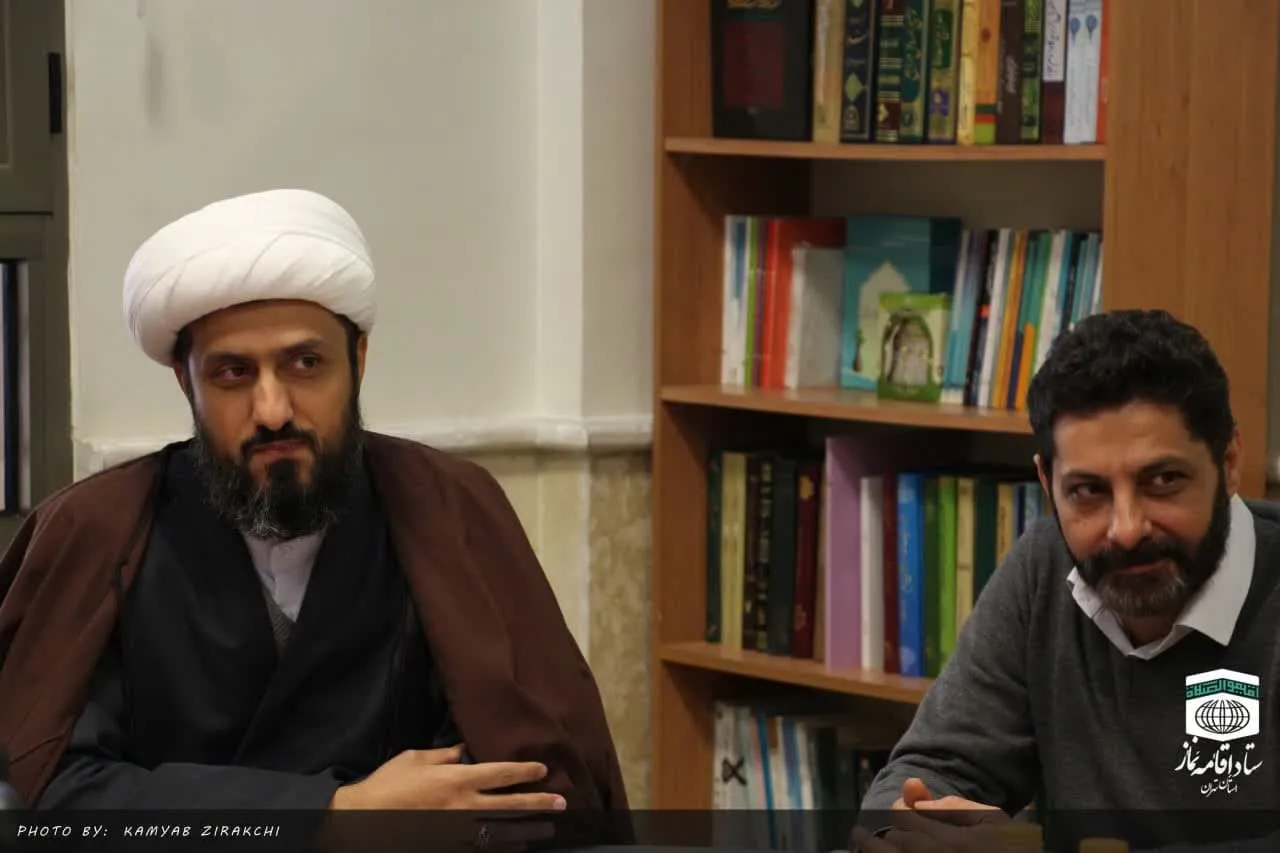نشست مسئولان شورای اقامه نماز صنعت آب و برق استان تهران با سرپرست اقامه نماز استان