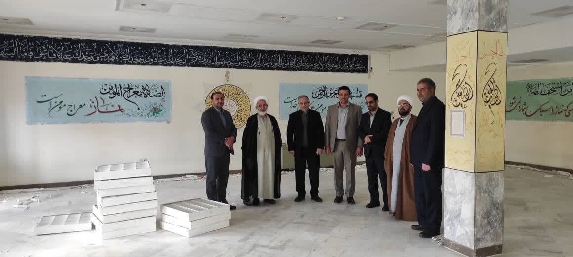 مدیر ستاد اقامه نماز استان کرمانشاه از عملیات بهسازی نمازخانه شرکت برق منطقهای غرب بازدید کرد-00
