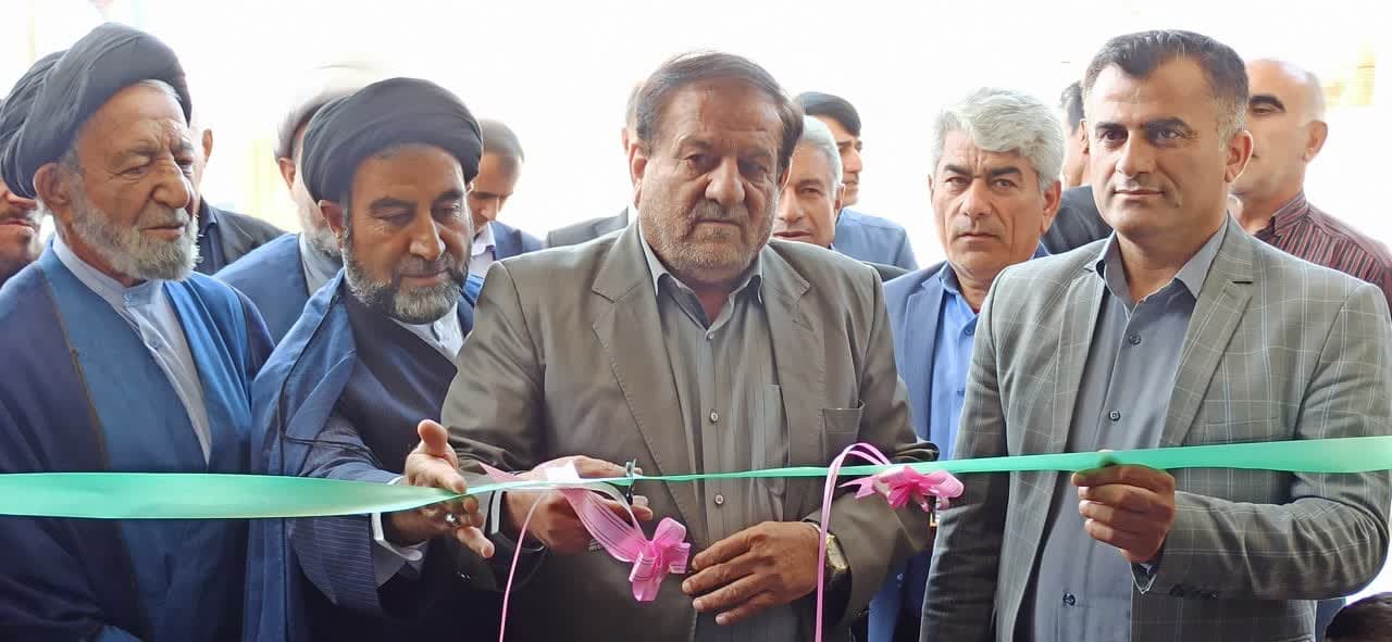افتتاح مسجد خیر ساز در شهرستان بهمئی