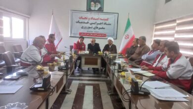 شورای اقامه نماز جمعیت هلال احمر استان کردستان برگزار شد