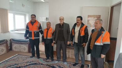 بازدید از نمازخانه های راه های مواصلاتی کردستان