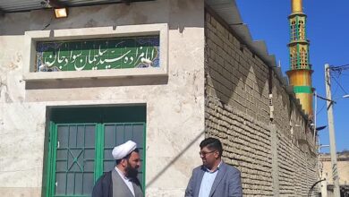 از مساجد و نماز خانه های بین راهی شهرستان سامان بازدید شد