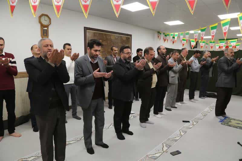 نمازخانه اتاق اصناف شهرستان شهرکرد افتتاح شد