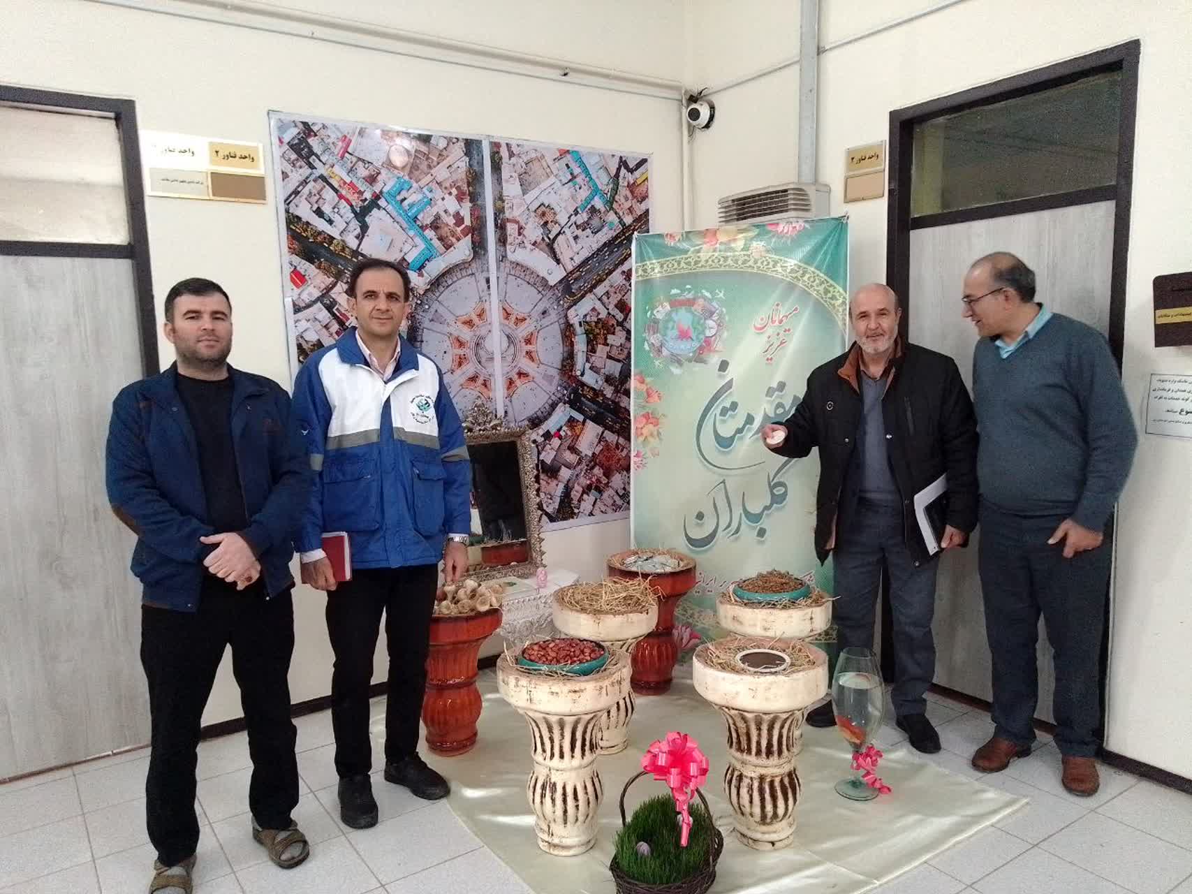 بازدید از نمازخانه های شهرستان رزن