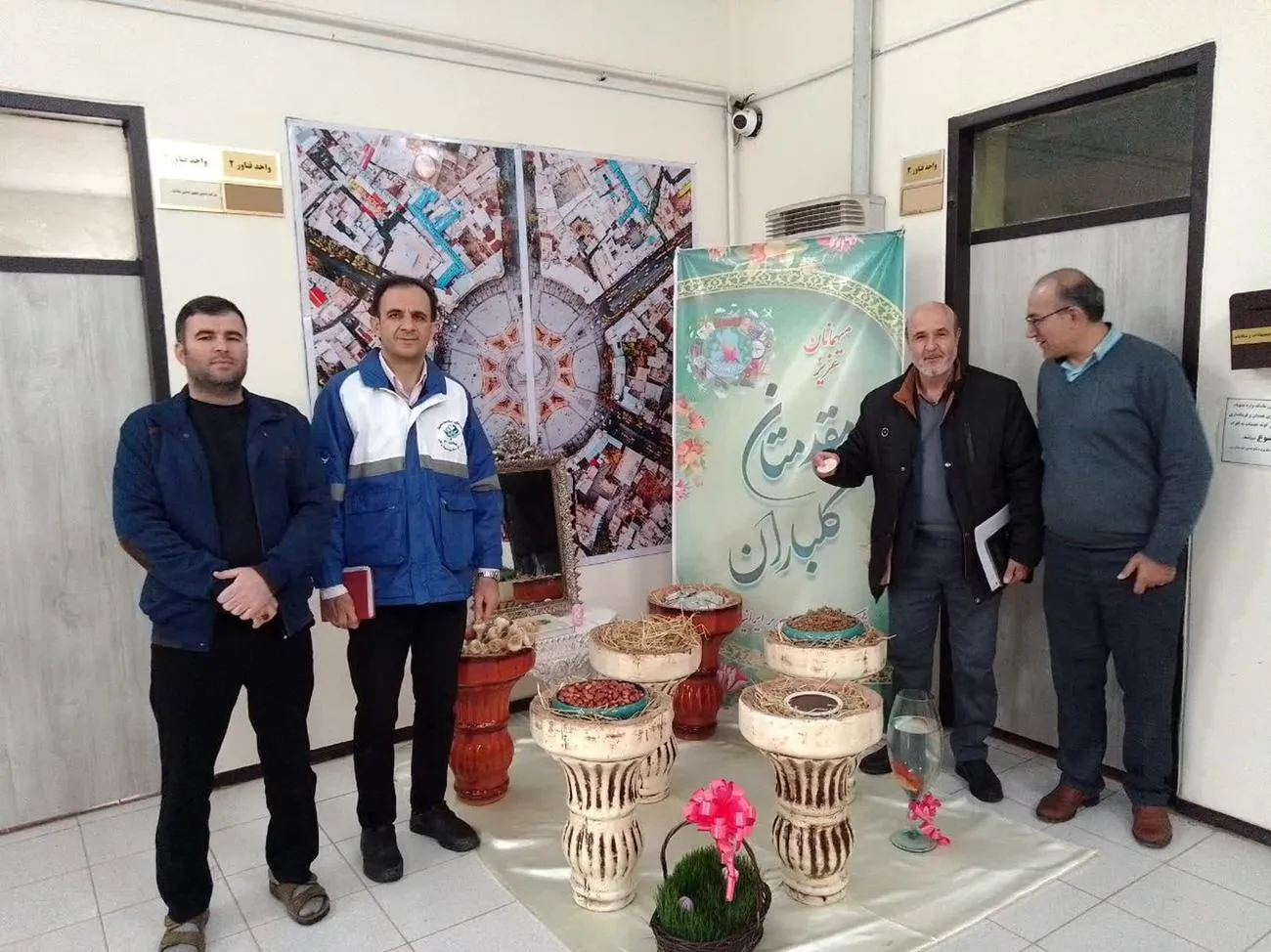 بازدید از نمازخانه های شهرستان رزن