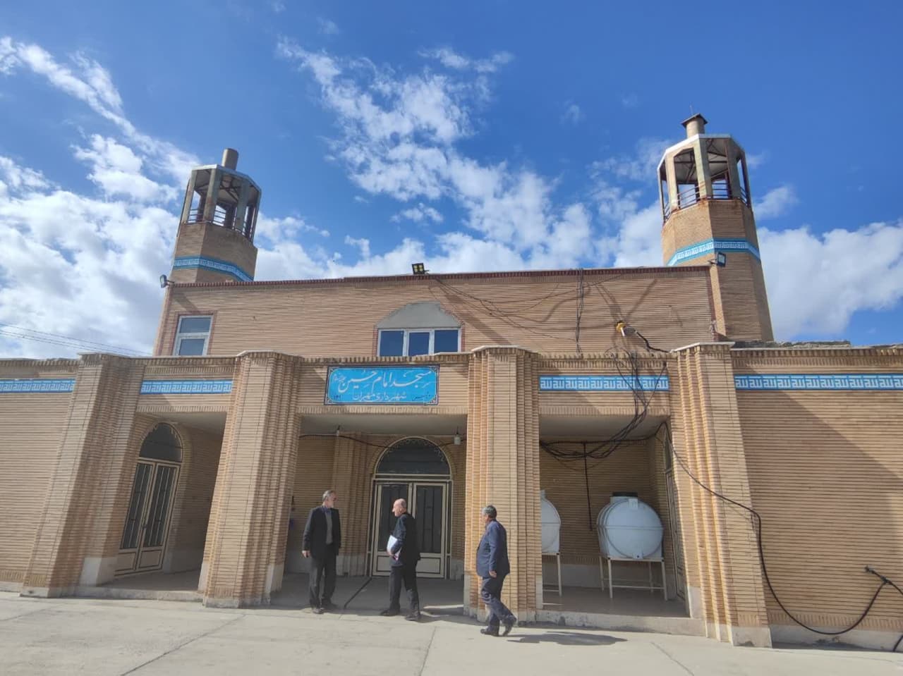 از مساجد ورودی شهر مهران بازدید شد