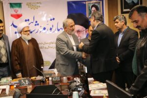 جلسه شورای اقامه نماز شرکت آب و فاضلاب استان گلستان