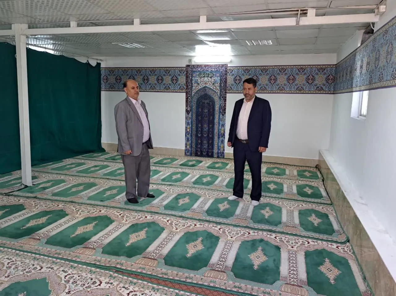 بازدید از اماکن اقامه نماز استان قم در نوروز 1403