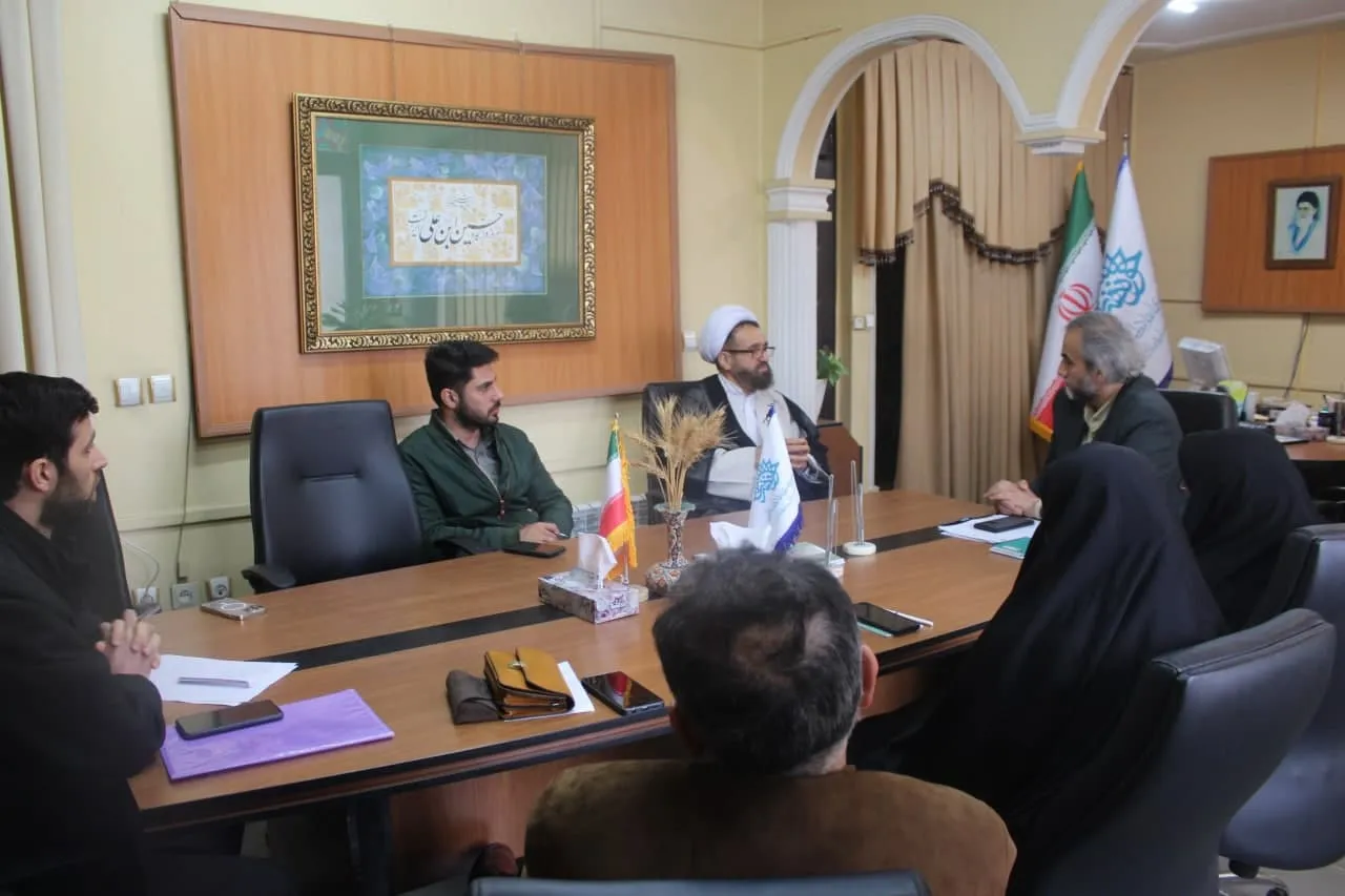 جلسه مشترک ستاد اقامه نماز و حوزه هنري استان مازندران برگزار شد