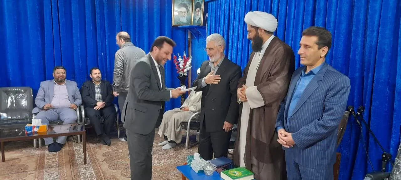 مراسم تودیع و معارفه دبیر ستاد اقامه نماز شهرستان سرعین