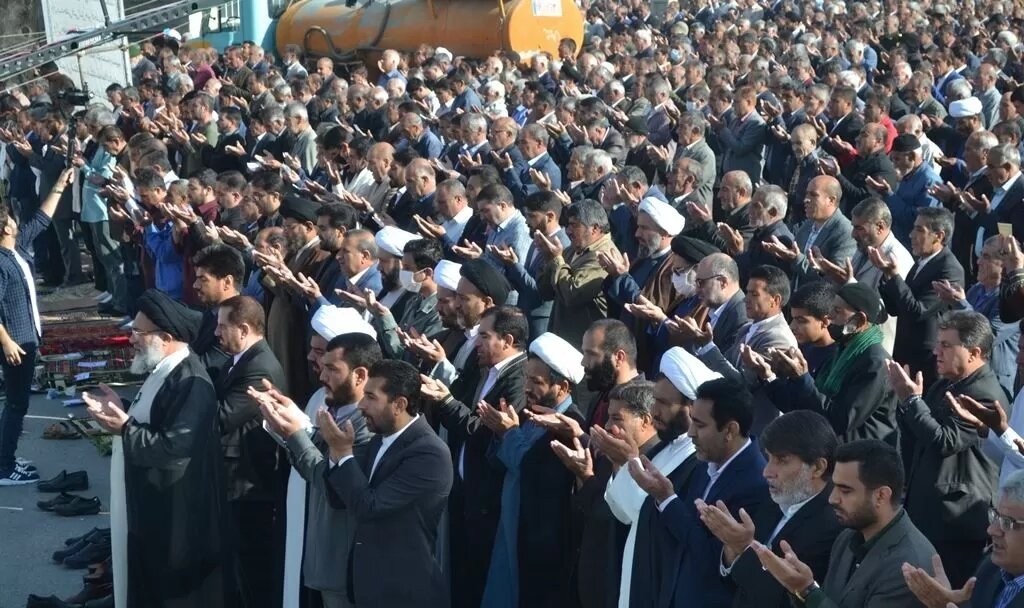 اقامه نماز عید فطر در یاسوج