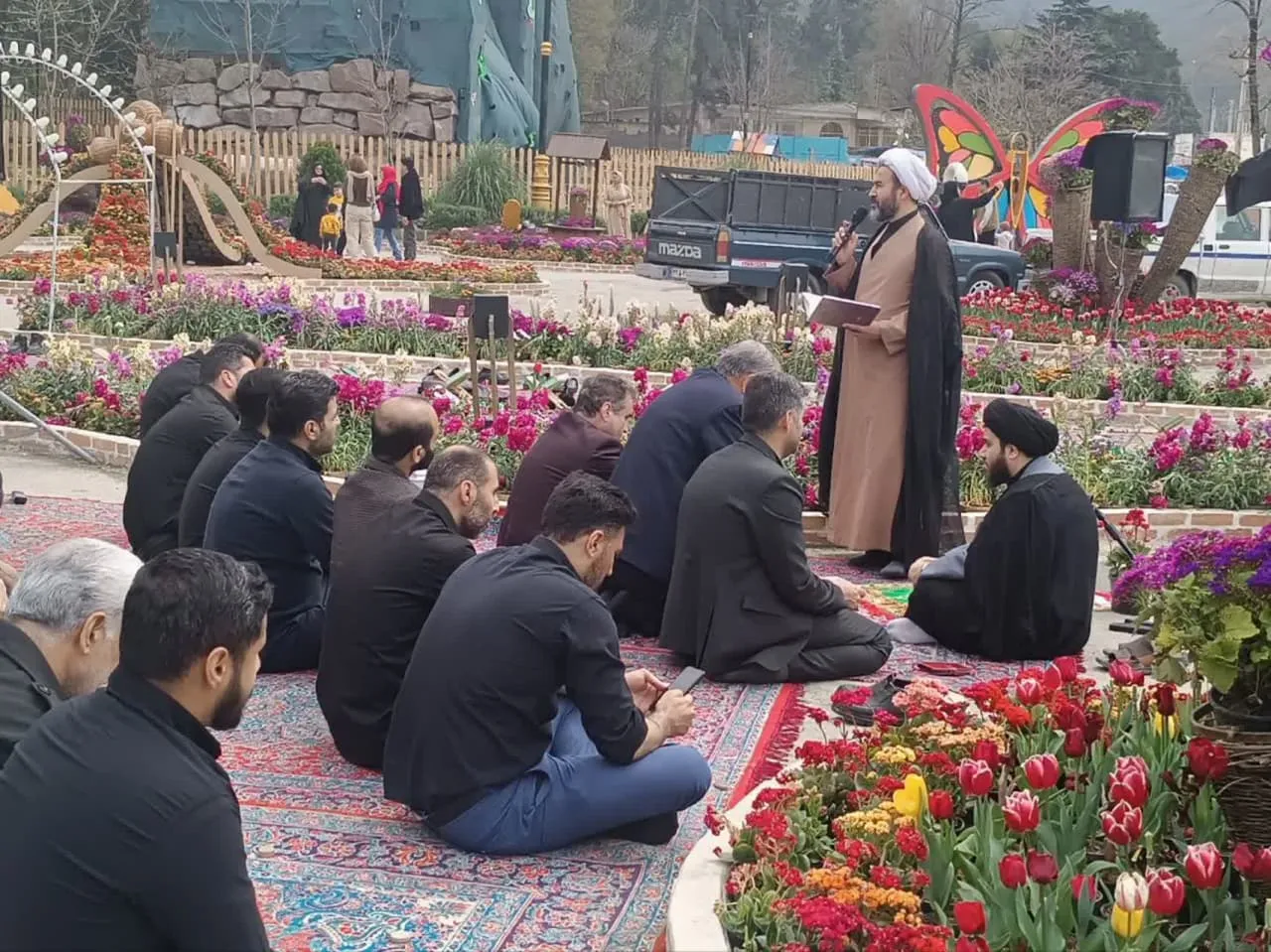 اقامه نماز جماعت در محور ناهارخوران گرگان
