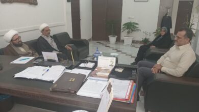 مدیر ستاد اقامه نماز با رئیس سازمان مدیریت و برنامه ریزی استان مرکزی دیدار و گفتگو کرد