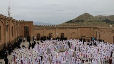 برگزاری جشن روزه اولی‌ها در قلعه فلک‌الافلاک شهرستان خرم آباد