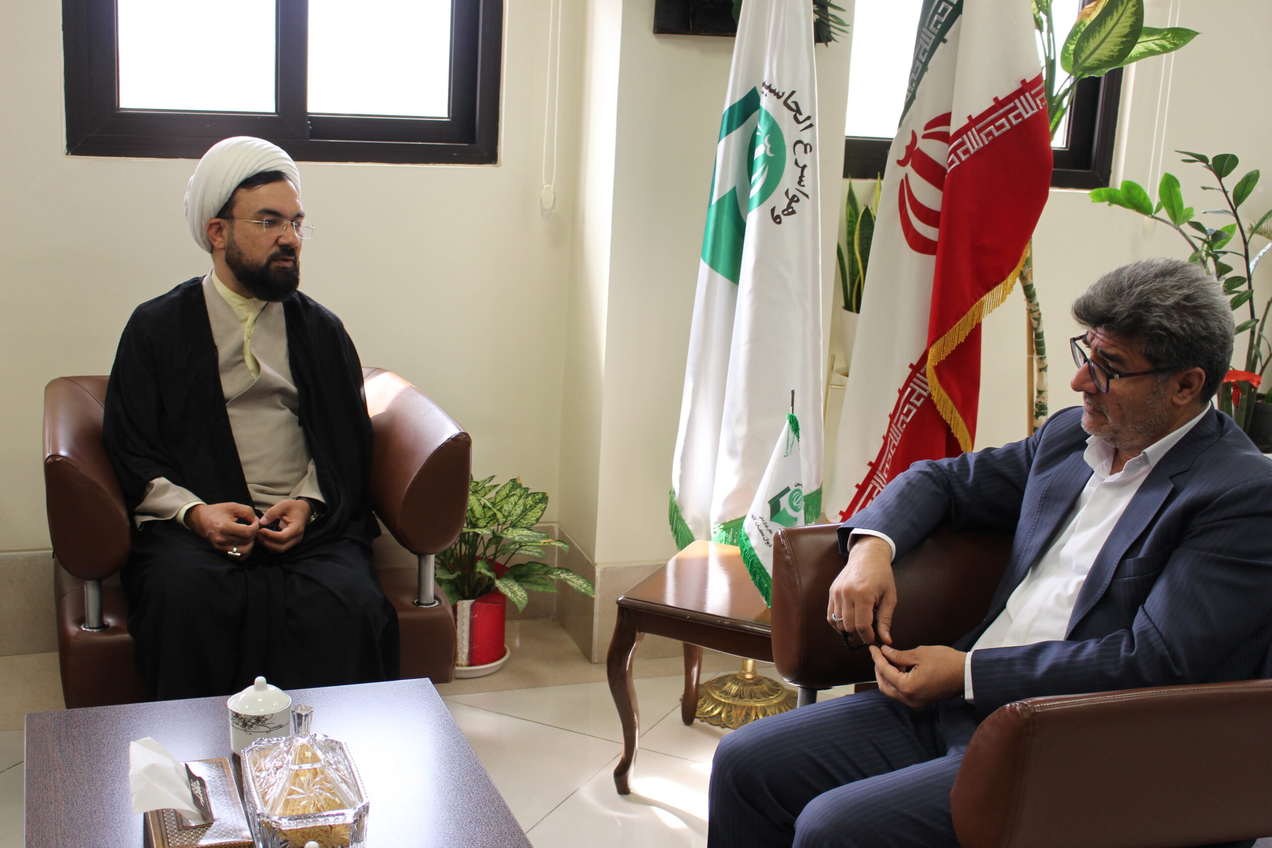 دیدار مدیر ستاد اقامه نماز استان سمنان با مدیر کل دیوان محاسبات استان