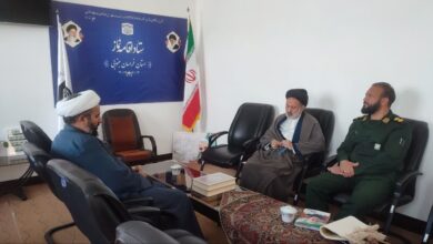 مسئول دفتر نماینده ولی فقیه درامور عشایرخراسان جنوبی با مدیر ستاد اقامه نماز استان دیدار کرد
