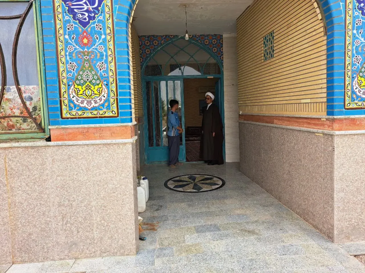 بازدید مدیر ستاد اقامه نماز قم از مسجد بین راهی سیدالشهدا(ع)