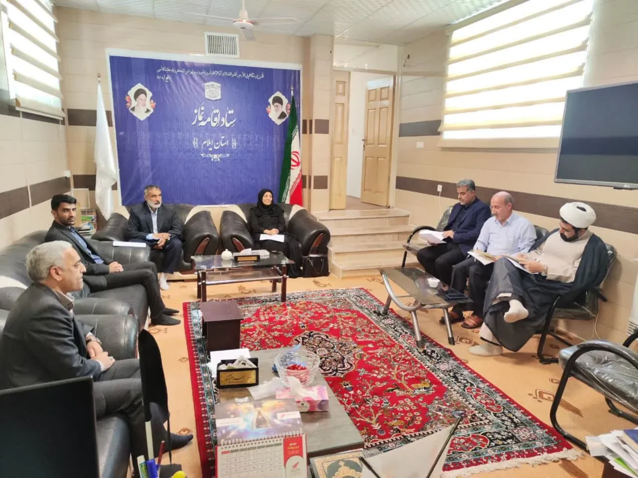 جلسه هیئت ارزیابی عملکرد اقامه نماز دستگاه‌های اجرایی استان ایلام برگزار شد