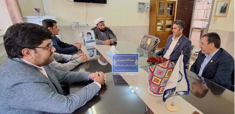 برگزاری جلسات شورای اقامه نماز مرکز شهید رجائی شهرستان فرخشهر
