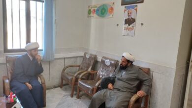 مدیر ستاد اقامه نماز استان با مسئول بسیج طلاب چهارمحال و بختیاری دیدار کرد