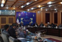 جلسه شورای اقامه نماز استانداری بوشهر