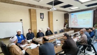 جلسه شورای اقامه نماز اداره زیرساخت آذربایجان غربی برگزار شد