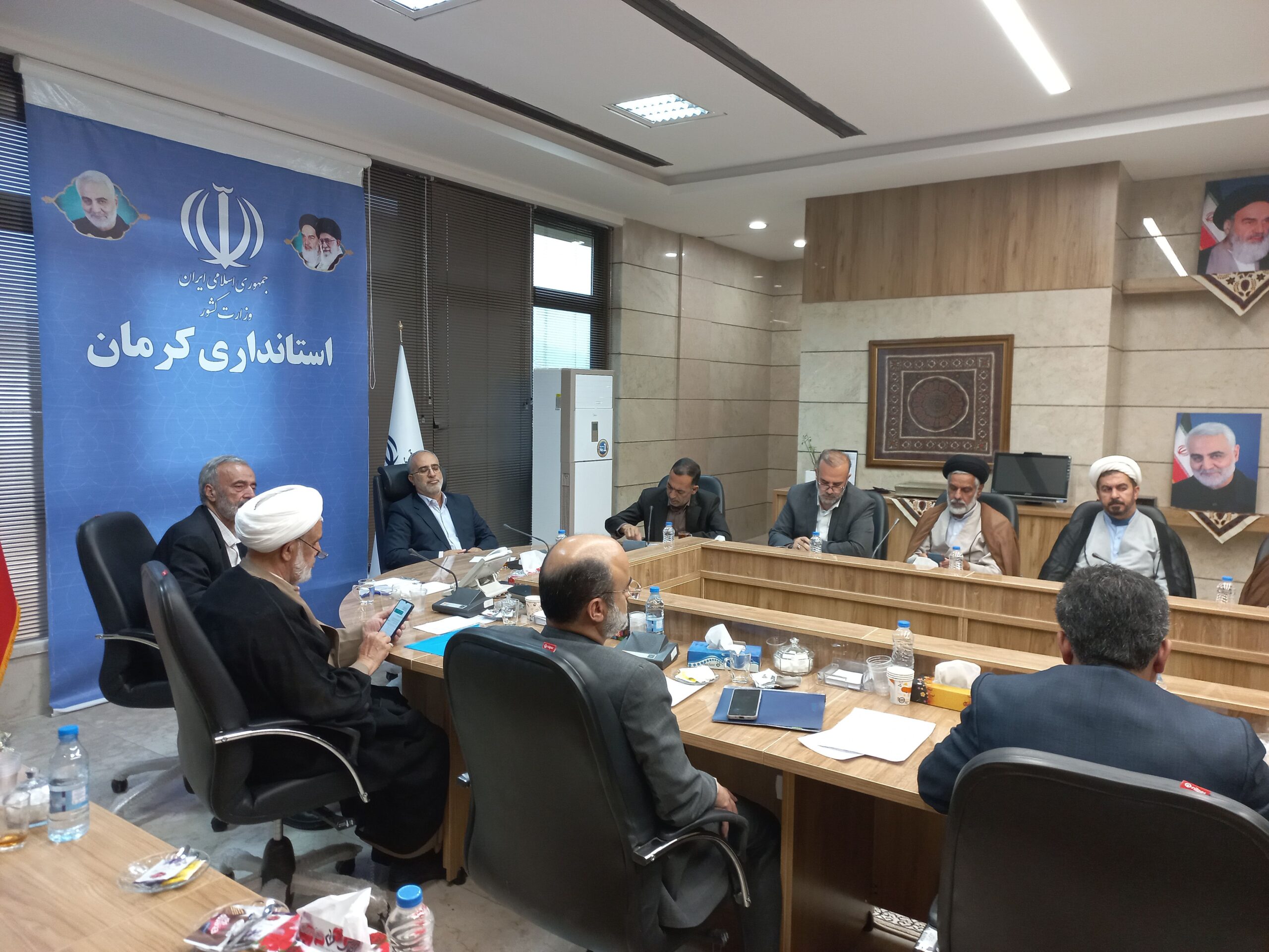 برگزاری جلسه شورای اقامه نماز کرمان