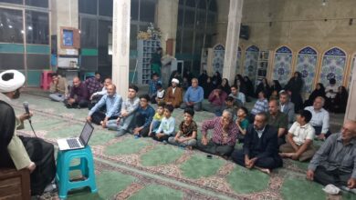 برگزاری نشست خانواده با موضوع نماز در شهرستان بردسیر