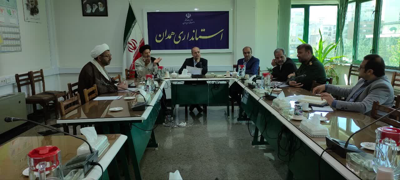 اولین جلسه هماهنگی وبرنامه ریزی شورای اقامه نماز روستایی در همدان برگزار شد