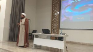 دوره آموزشی معراج با حضور استاد مرکز تخصصی نماز مشهد در دانشگاه فرهنگیان نیشابور دوشنبه، سه شنبه هفتم و هشتم خردادماه برگزار شد.