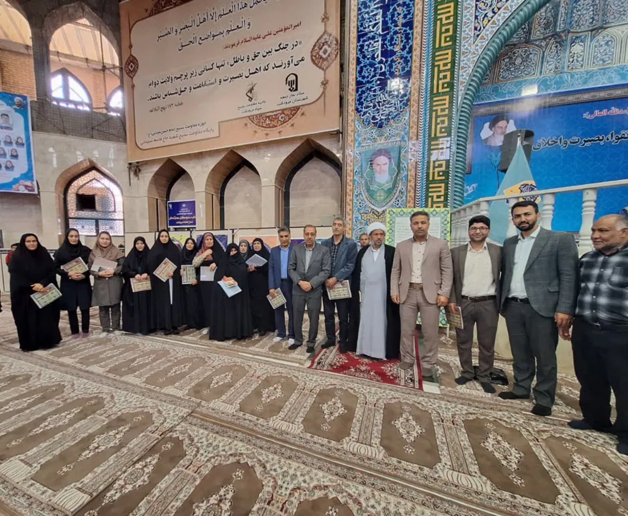 فرهنگیان برتر و فعالین نماز فارس